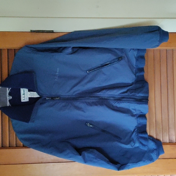 L.L. Bean men's size small three season blue jacket - Picture 1 of 3
